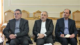 دیدار خداحافظی سفیر چین